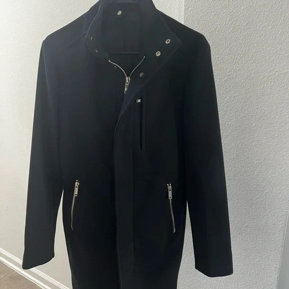 Zara Black Men's Jacket - Picture 2 of 4